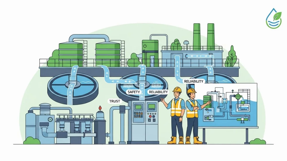 Quy trình lắp đặt hệ thống máy bơm và thổi khí trong trạm xử lý nước thải