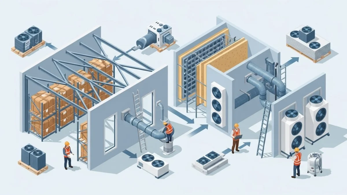 Giao diện phần mềm quản lý kho lạnh thông minh ứng dụng công nghệ AI và IoT