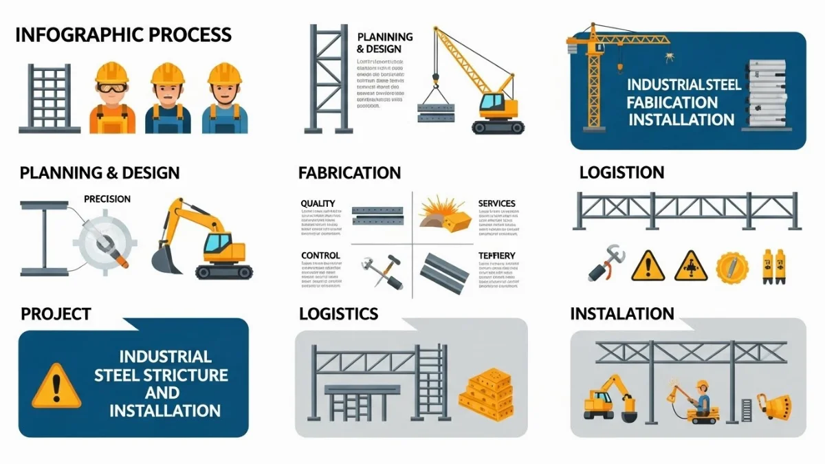 Công trình nhà thép tiền chế hoàn thiện sau khi lắp dựng kết cấu thép