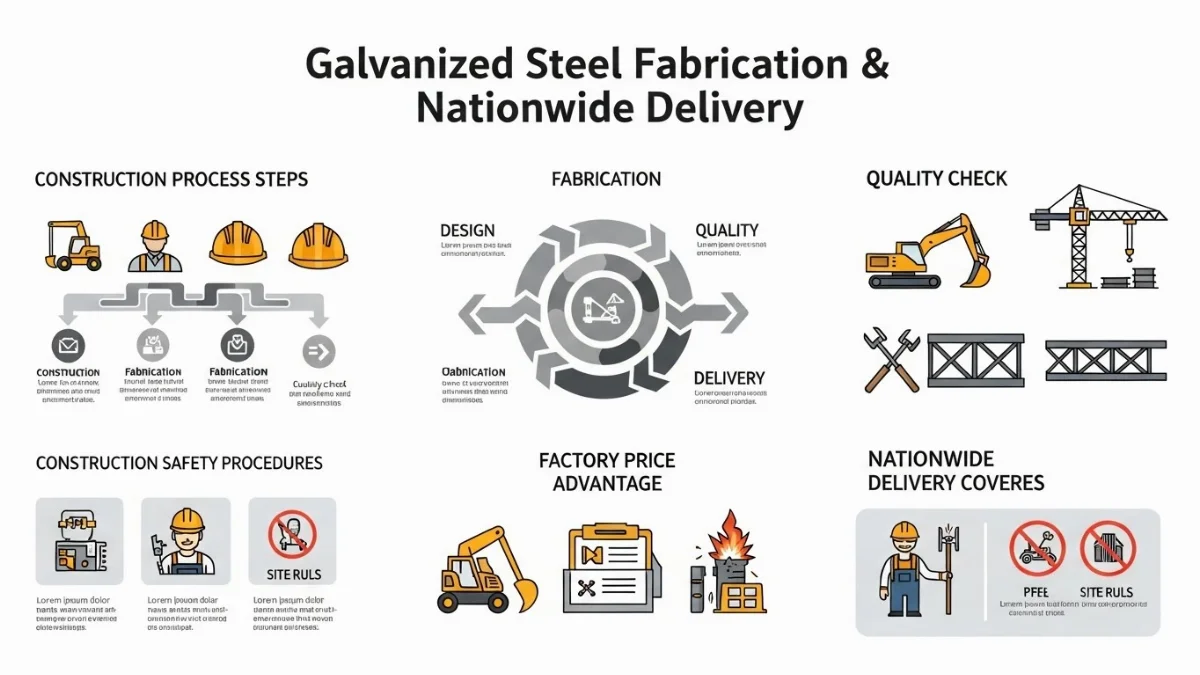 Dịch vụ gia công cột kèo thép mạ kẽm chất lượng cho mọi dự án
