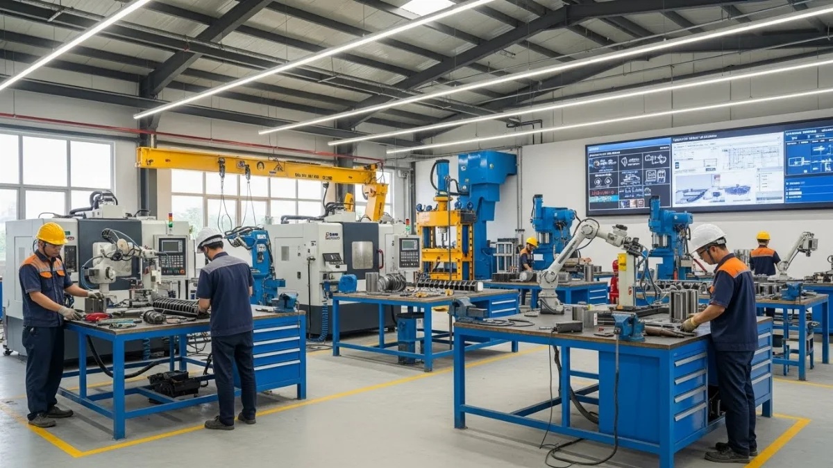 Nền nhà xưởng bị lún, nứt cần gia cố và sửa chữa