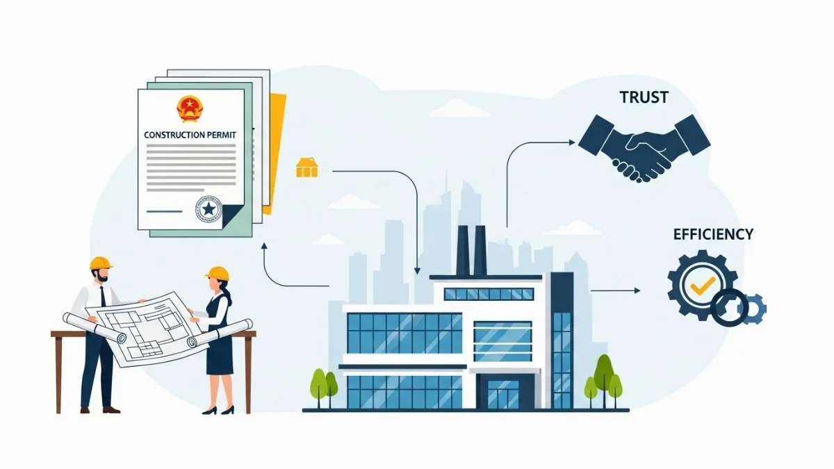 Chuẩn bị hồ sơ đầy đủ, chi tiết cho quy trình xin giấy phép nhà xưởng TP HCM.