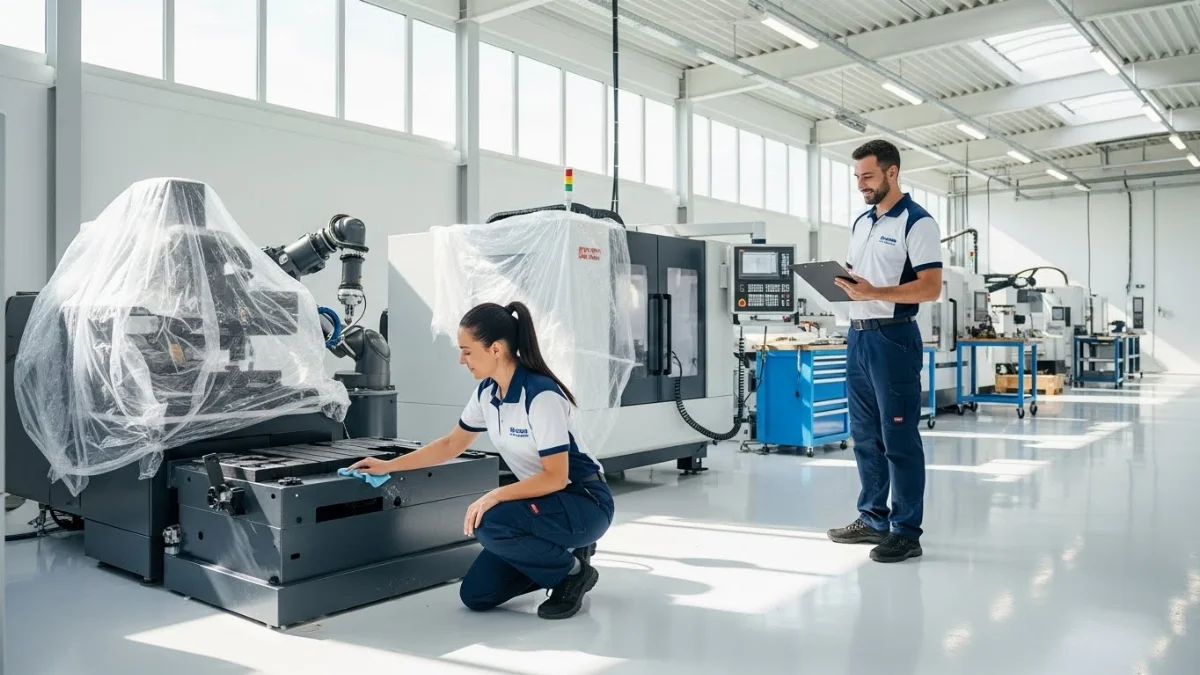 Dịch vụ dọn dẹp sau thi công nhà xưởng sạch sẽ