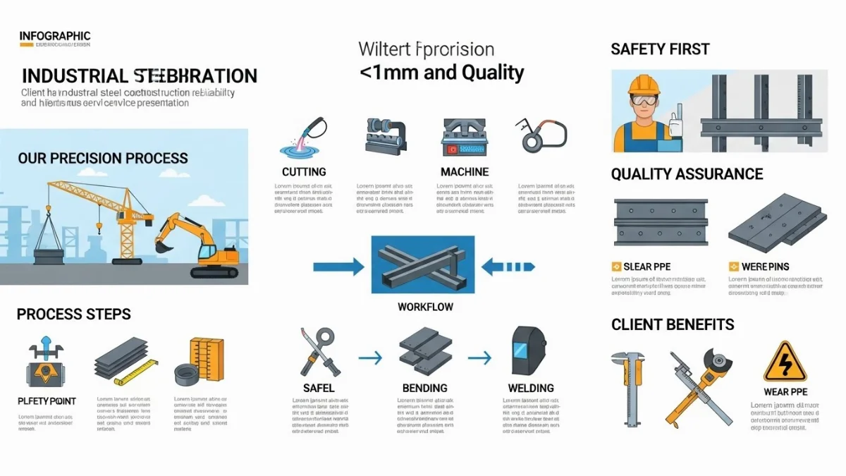 Sản phẩm thép gia công chính xác ứng dụng trong xây dựng