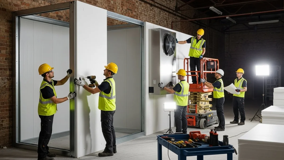 Mô hình nâng cấp nhà kho cũ thành kho lạnh bảo quản nông sản hiện đại