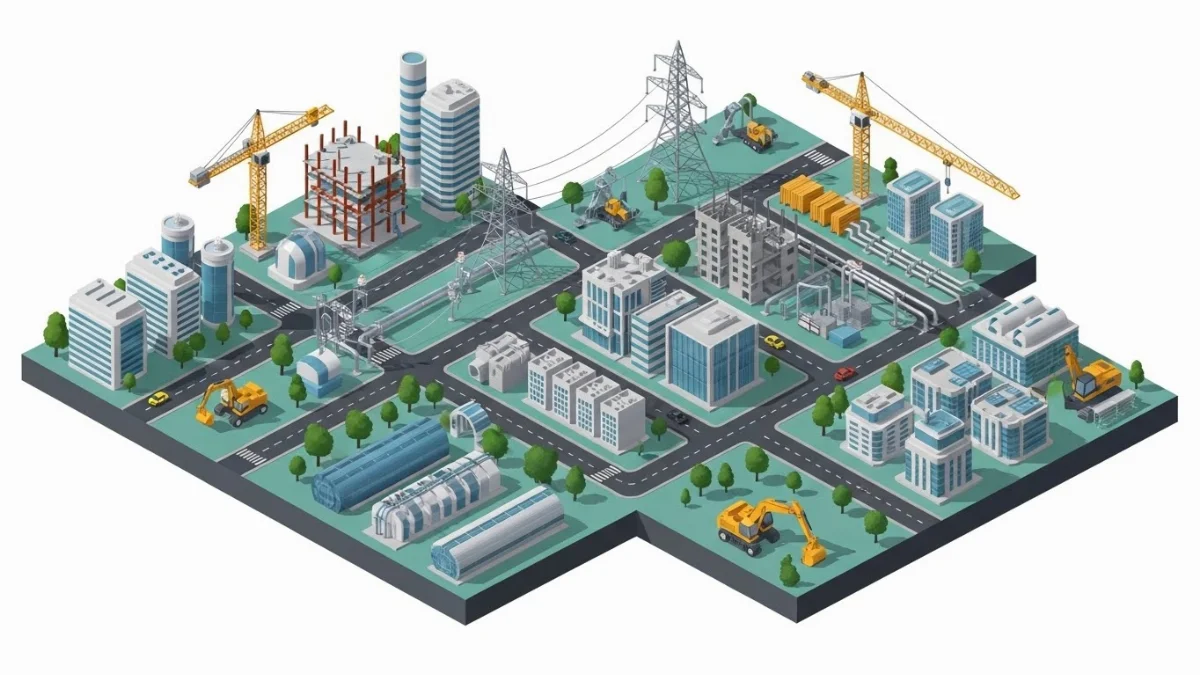 Mô hình hệ thống xử lý nước thải tập trung tại khu công nghiệp xanh