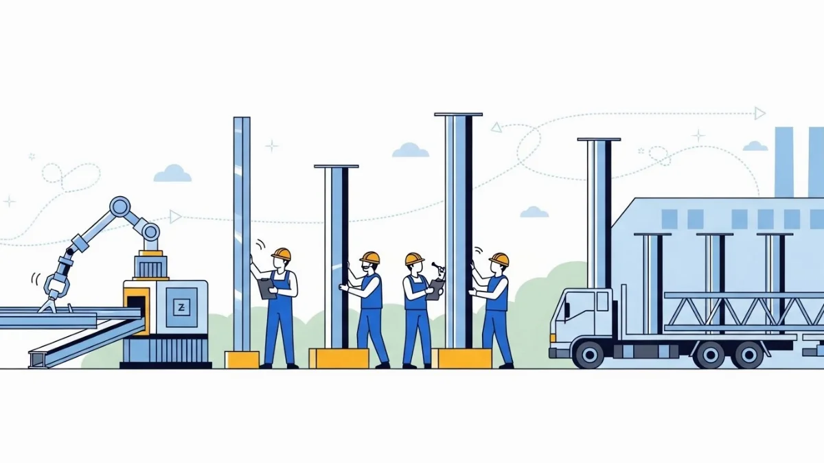 Quy trình gia công thép mạ kẽm chất lượng cao tại xưởng sản xuất