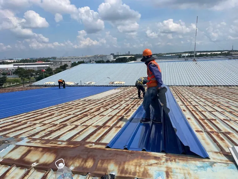 Thay tôn nhà xưởng, công ty