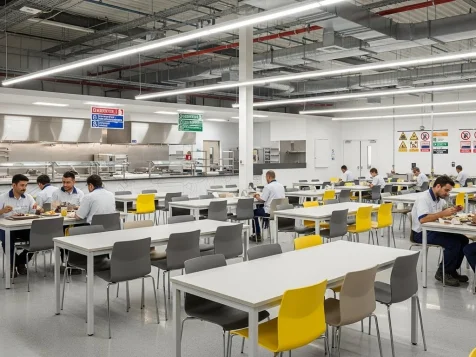 Cải tạo nhà ăn, WC công nhân đạt chuẩn an toàn lao động 2026