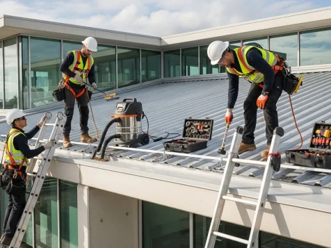 Bảo trì máng xối & mái tôn định kỳ – Ngăn ngập, chống dột hiệu quả